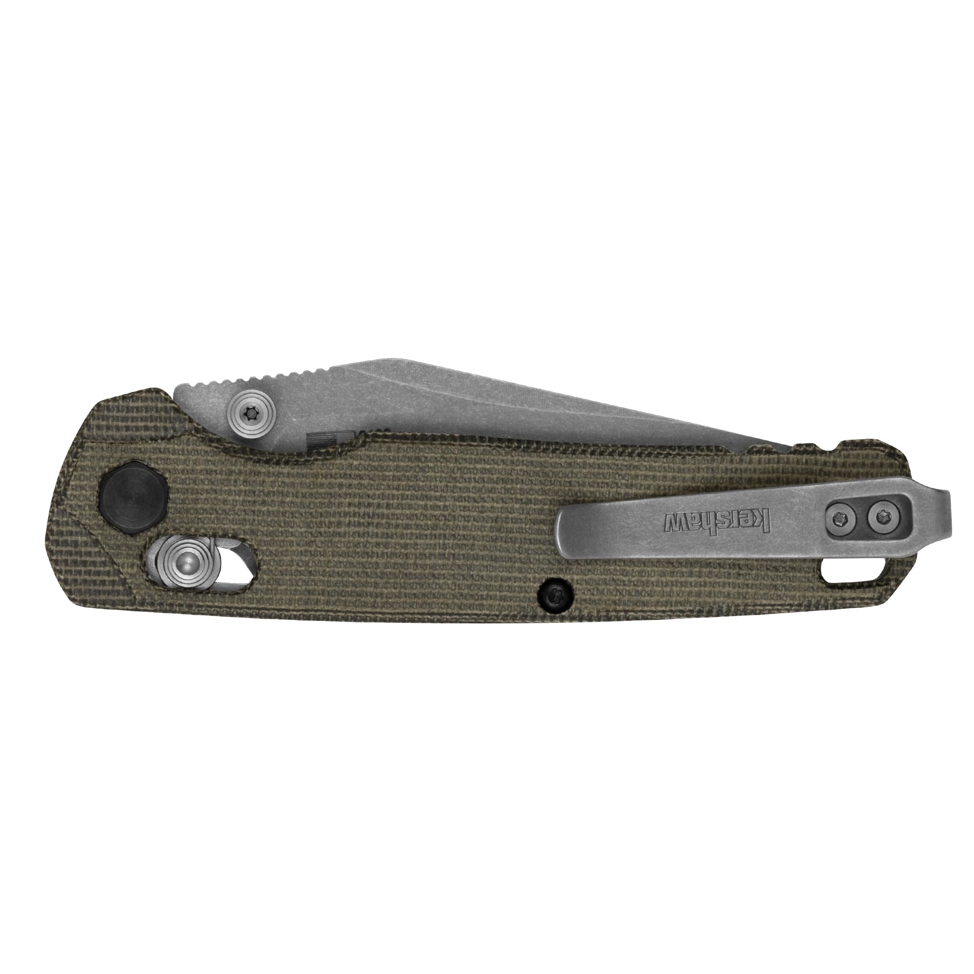 Kershaw Bel Air Pocket Knife, CPM MagnaCut Steel Blade, Micarta